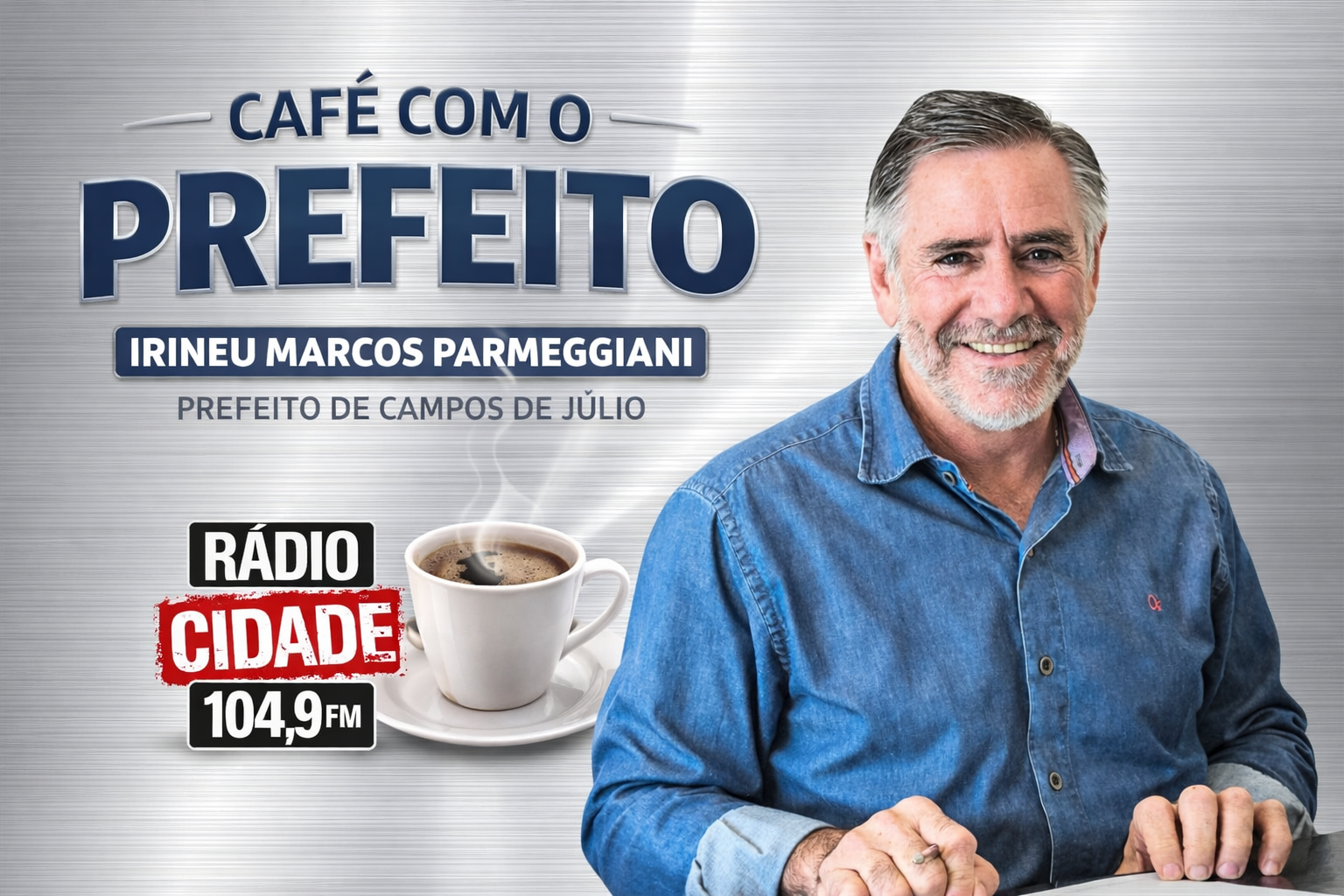 Direto ao ponto com Prefeito de Campos de Júlio-MT, Irineu Marcos Parmeggiani